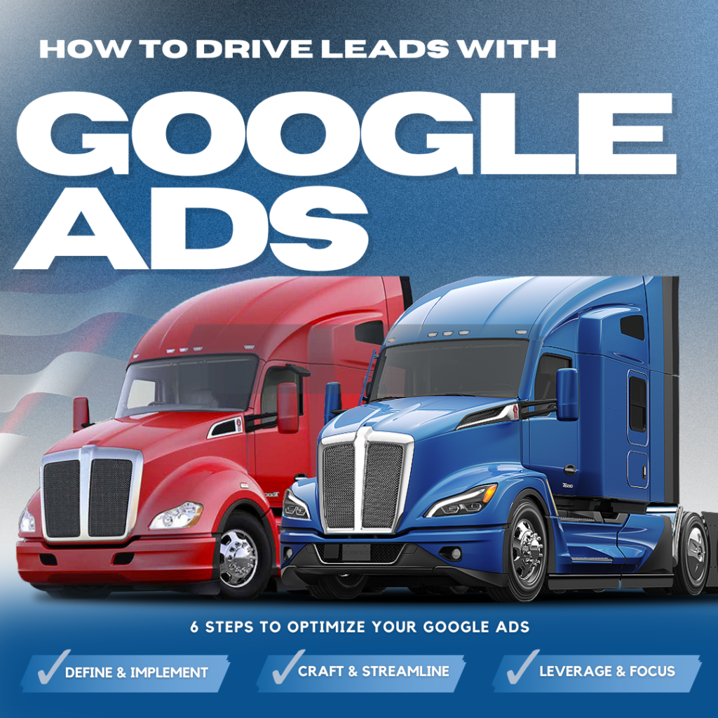 6 steps for effective Google Ads for the transportation industry