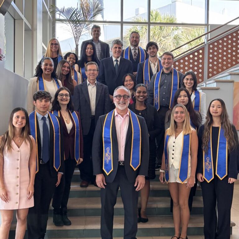 Nathan Misirian GFCU Beta Gamma Sigma Induction